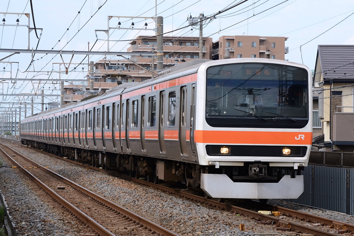 JR東日本 京葉車両センター 209系 ケヨM77編成