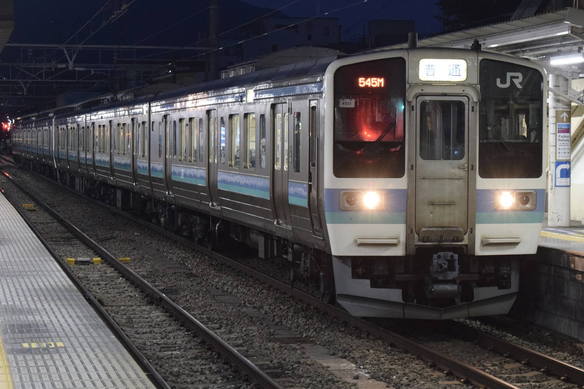 JR東日本 長野総合車両センター 211系 ナノN322編成