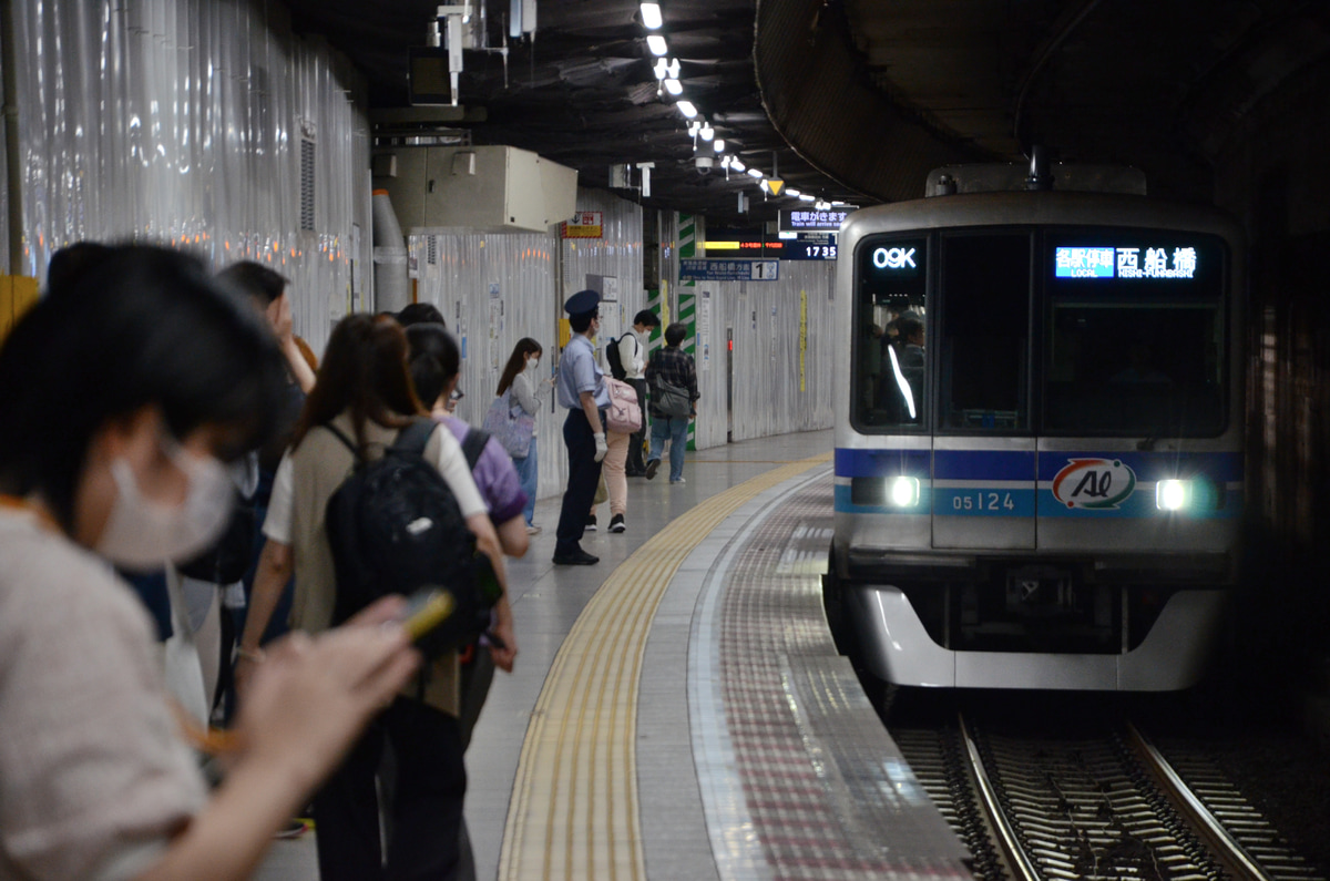 東京メトロ 深川検車区 05系 24F