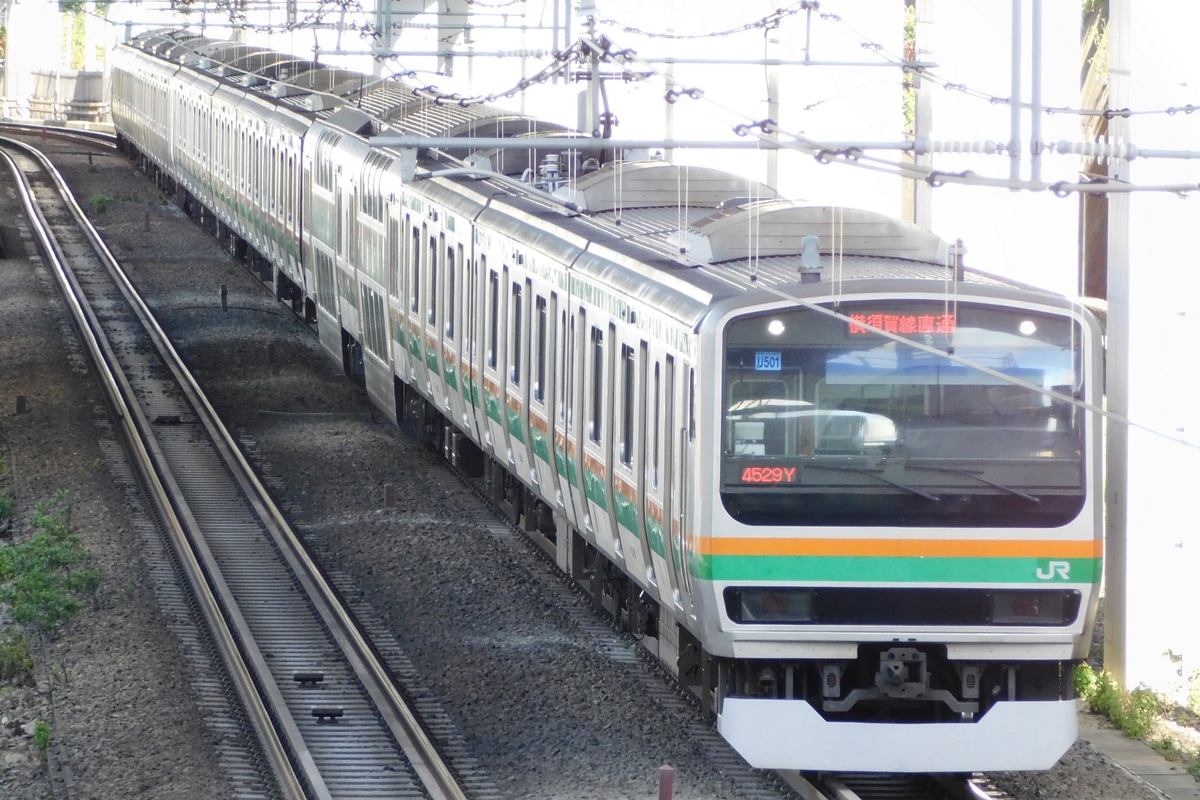 JR東日本 小山車両センター E231系 ヤマU501編成