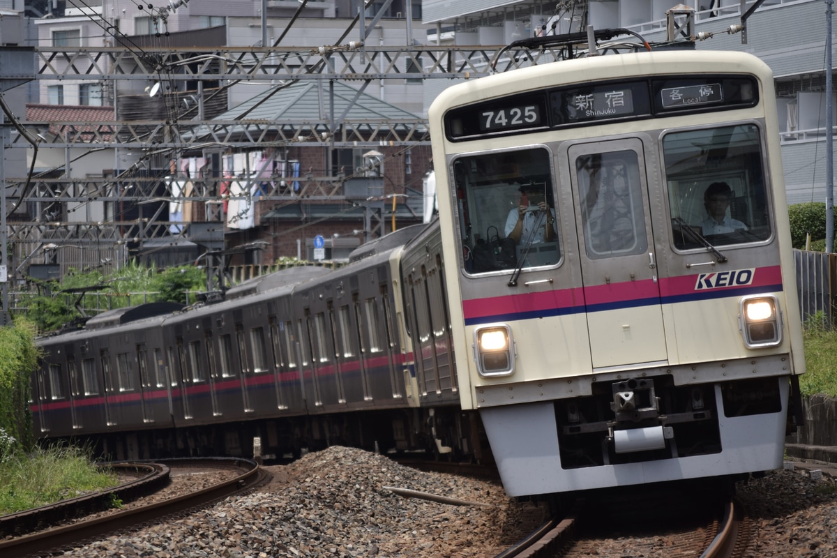 京王電鉄 若葉台検車区 7000系 7425F