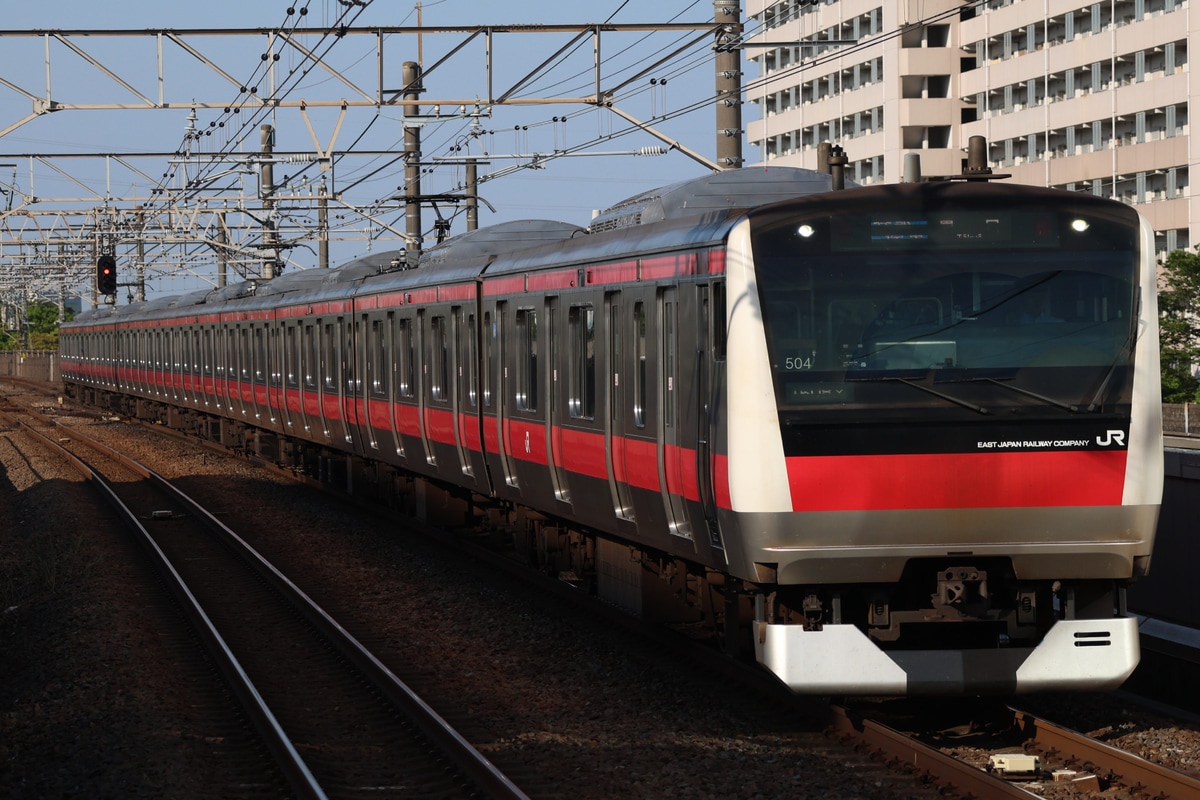 JR東日本 京葉車両センター E233系 ケヨ504編成