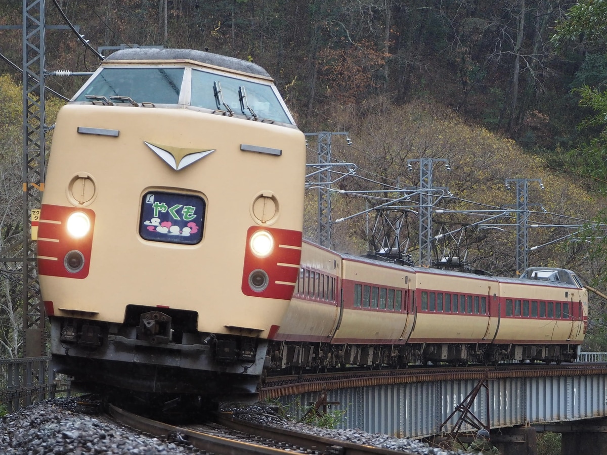 JR西日本 後藤総合車両所出雲支所 381系 
