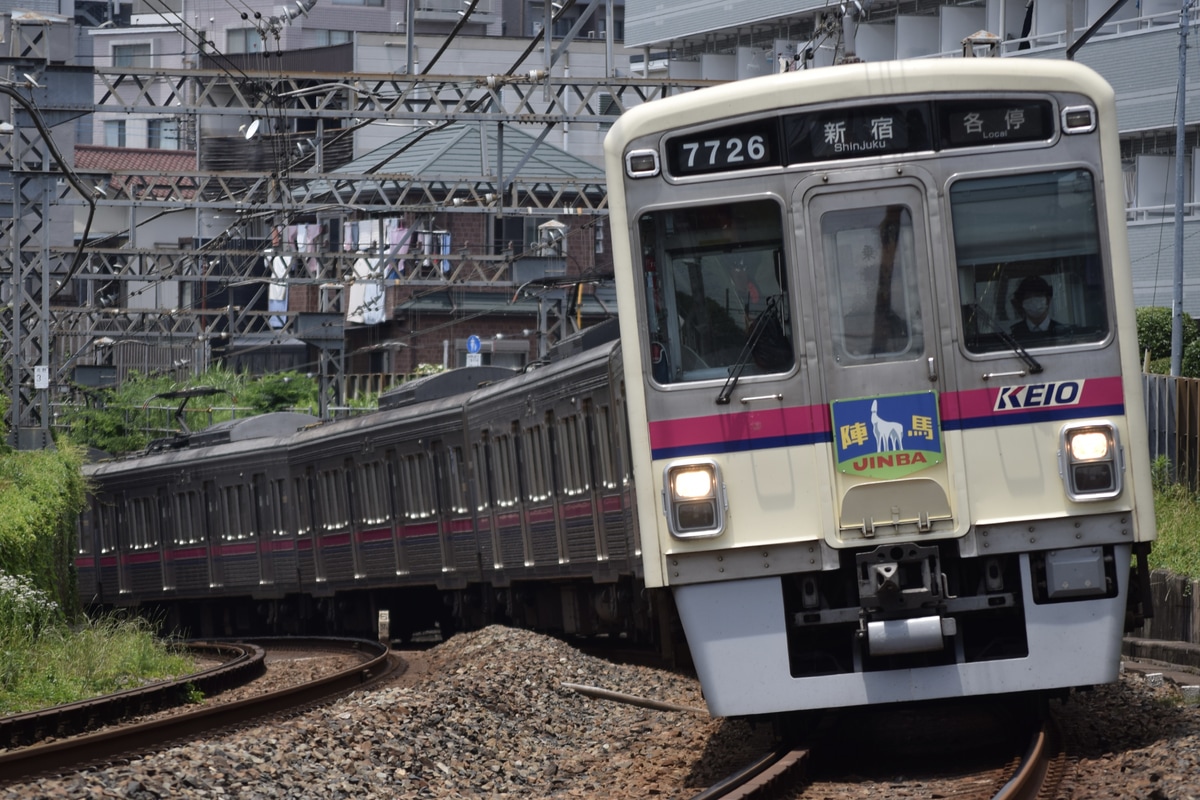 京王電鉄 若葉台検車区 7000系 7726F