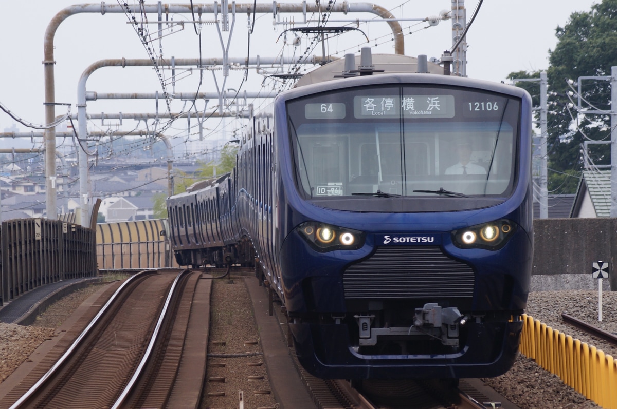 相模鉄道 かしわ台車両センター 12000系 