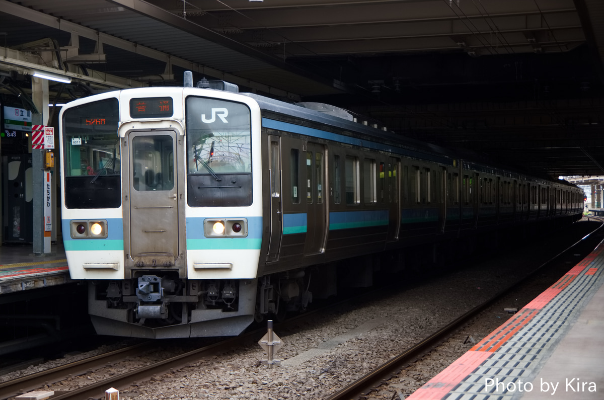 JR東日本 長野総合車両センター 211系 ナノN317編成
