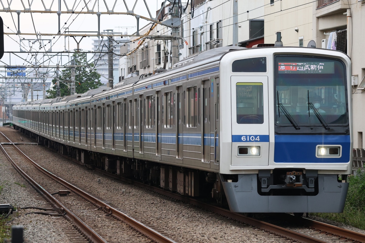 西武鉄道  6000系 6104F