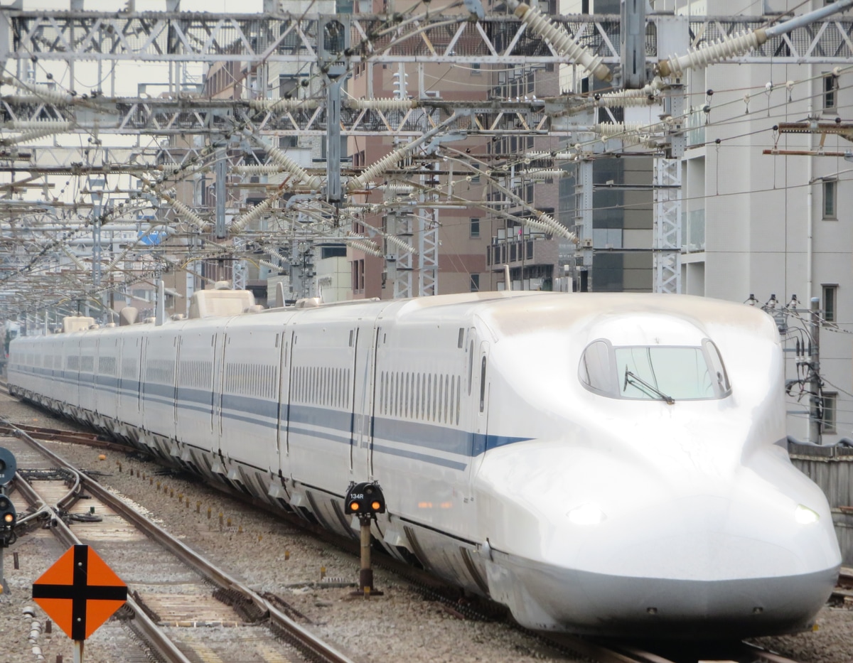 JR東海 鳥飼車両基地 N700系 G16編成