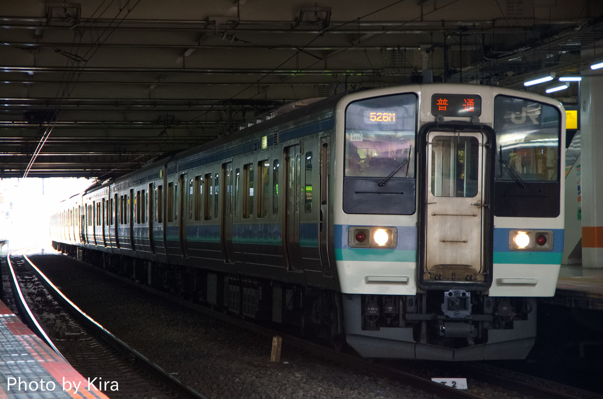 JR東日本 長野総合車両センター 211系 ナノN313編成