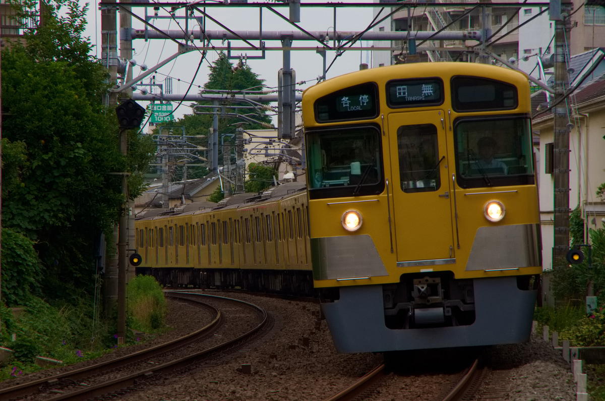西武鉄道 南入曽車両基地 2000系 2087F