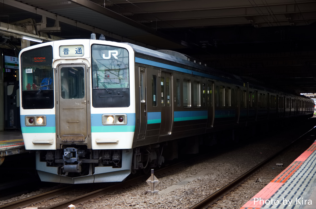 JR東日本 長野総合車両センター 211系 ナノN322編成