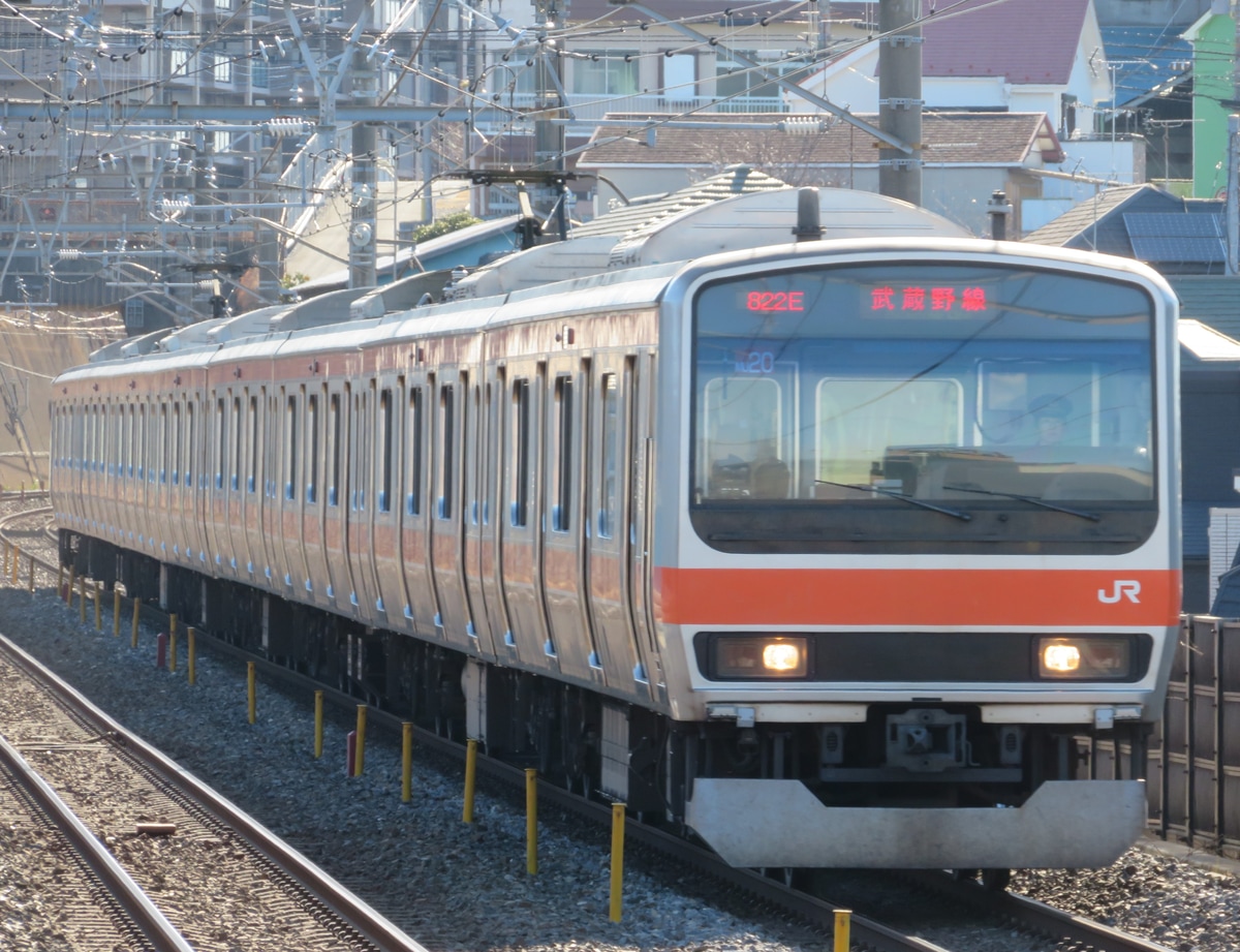 JR東日本 京葉車両センター E231系 MU20編成