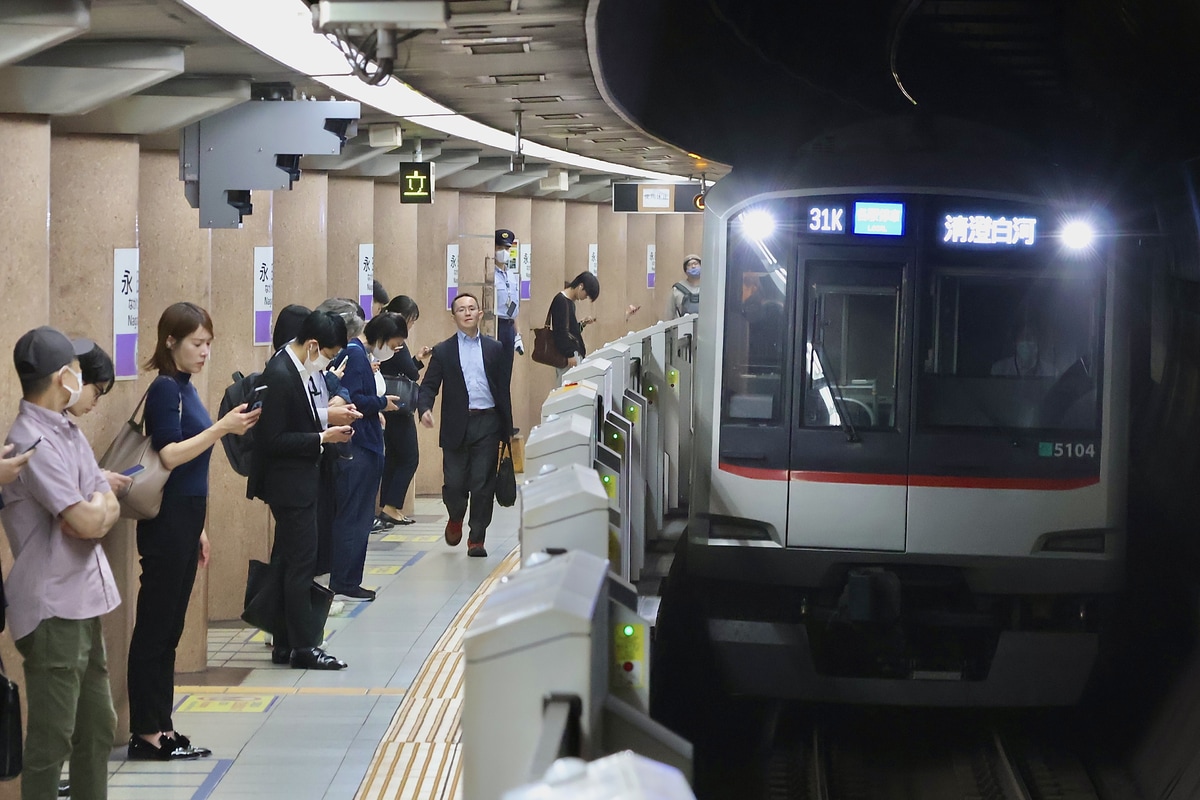 東急電鉄 長津田検車区 5000系 5104F