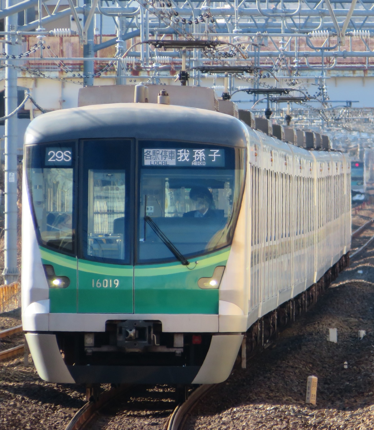 東京メトロ 綾瀬検車区 16000系 16119F