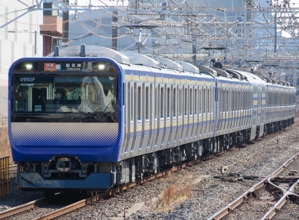 JR東日本 鎌倉車両センター本所 E235系 クラJ-42編成