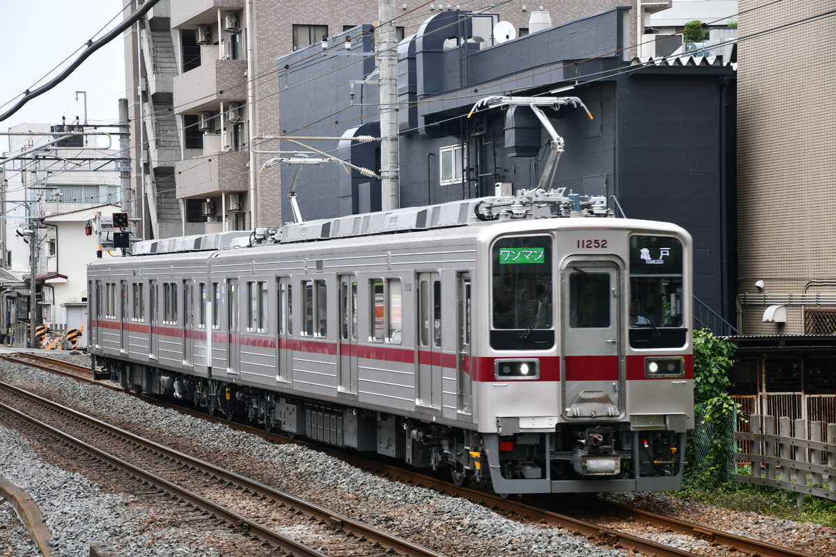 東武鉄道 南栗橋車両管区春日部支所 東武10030系 11252F