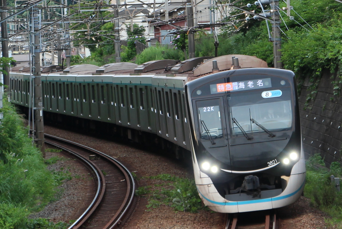 東急電鉄 元住吉検車区 3020系 3121f