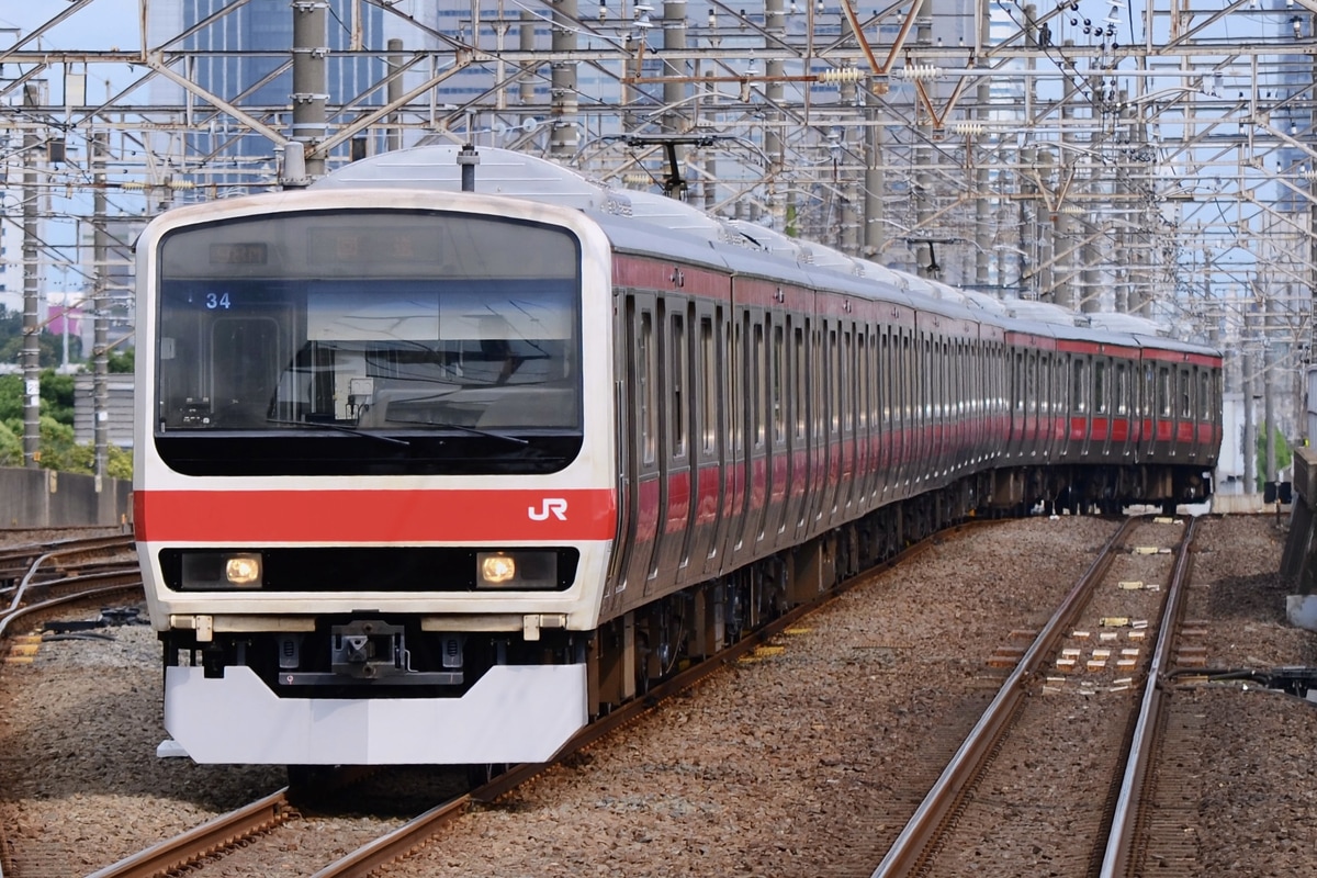 JR東日本 京葉車両センター 209系 ケヨ34編成