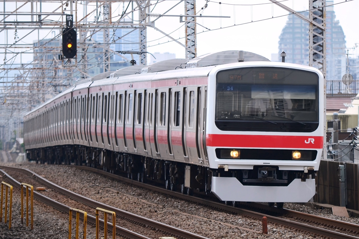 JR東日本 京葉車両センター 209系 ケヨ34編成