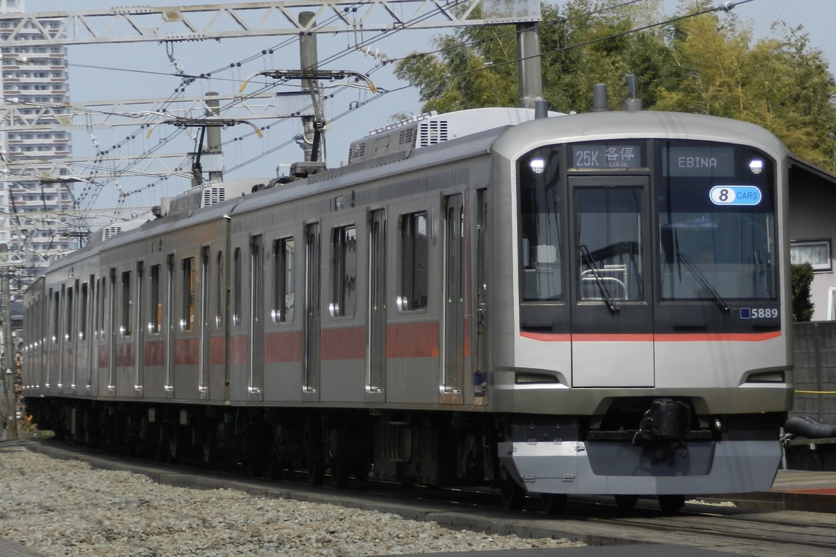 東急電鉄 元住吉検車区 5080系 5889f