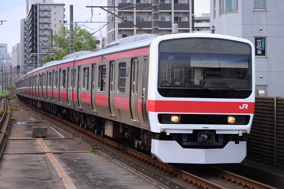 JR東日本 京葉車両センター 209系 ケヨ34編成