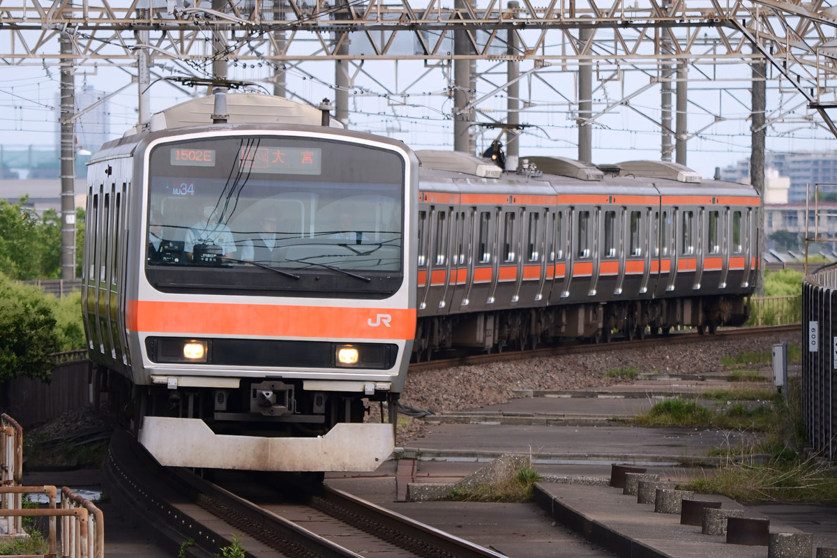 JR東日本 京葉車両センター E231系 ケヨMU34編成