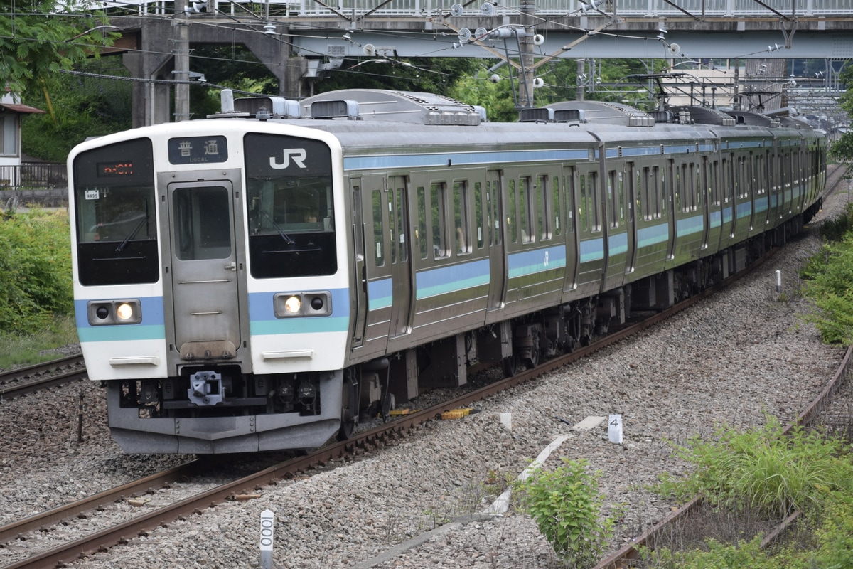 JR東日本 長野総合車両センター 211系 ナノN605編成