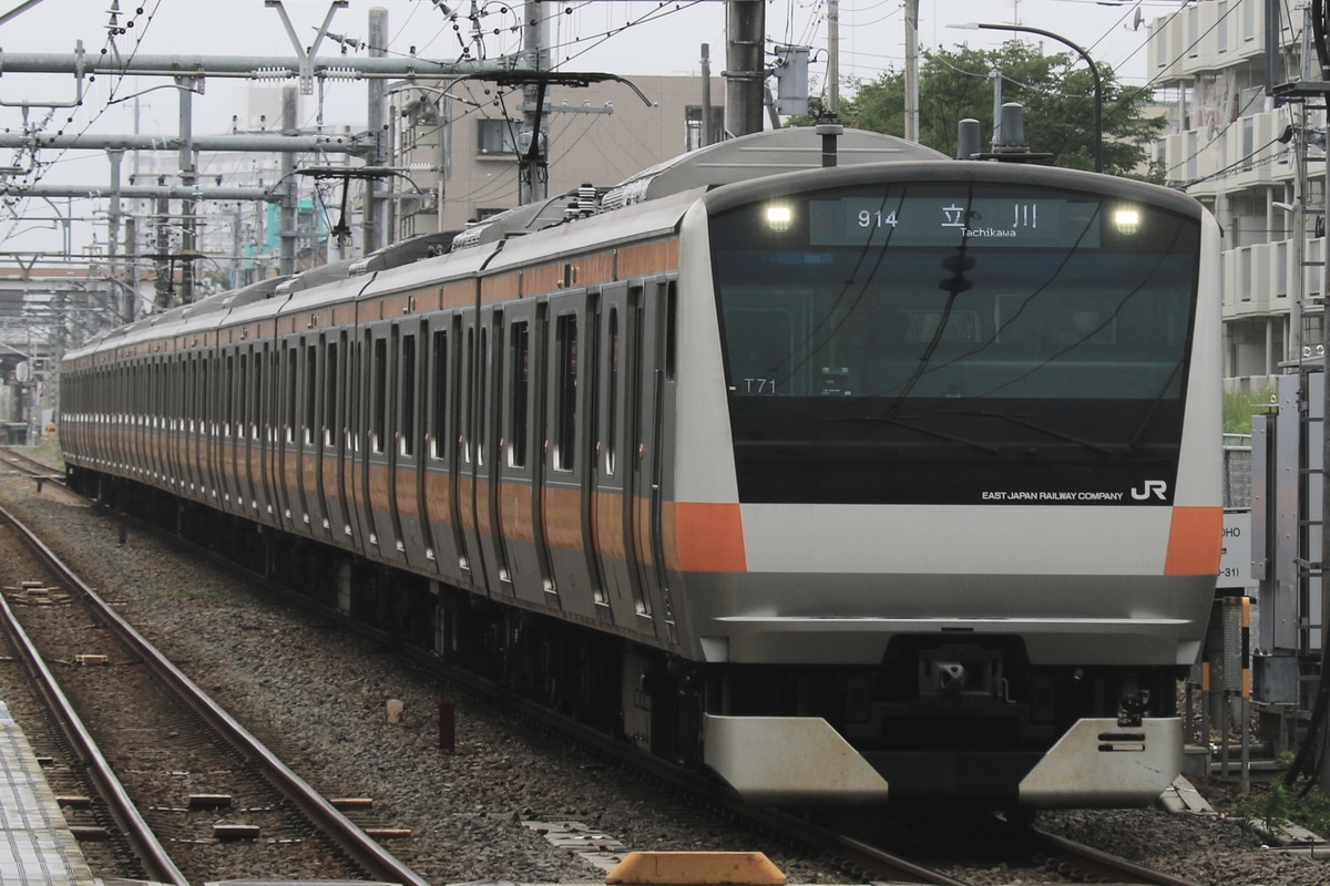 JR東日本 豊田車両センター本区 E233系 トタT71編成