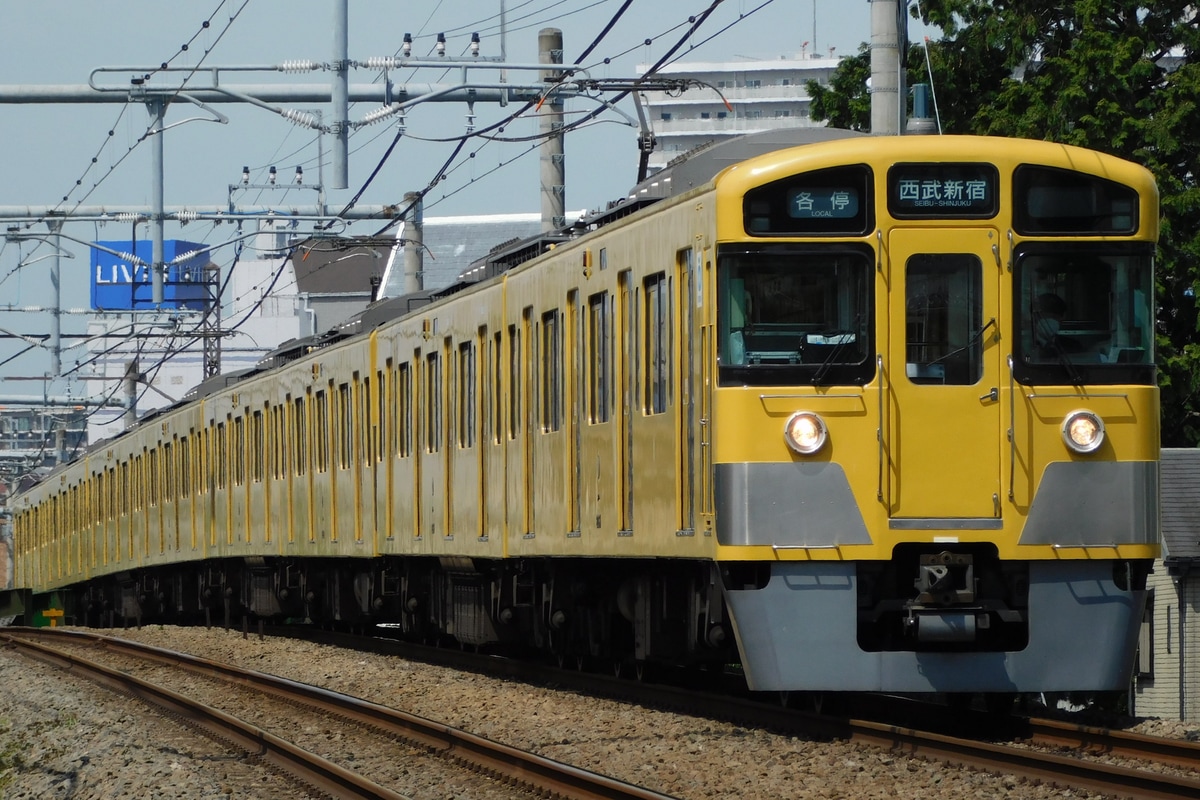西武鉄道 南入曽車両基地 2000系 2061F