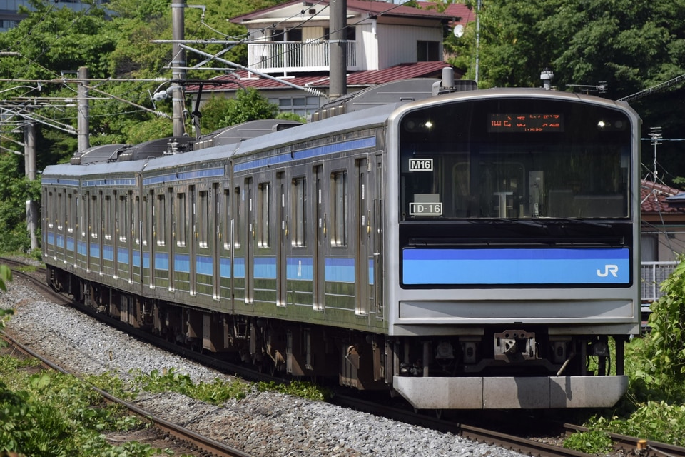 JR東205系センM16編成<br class="br-sp" />(M16編成)の写真