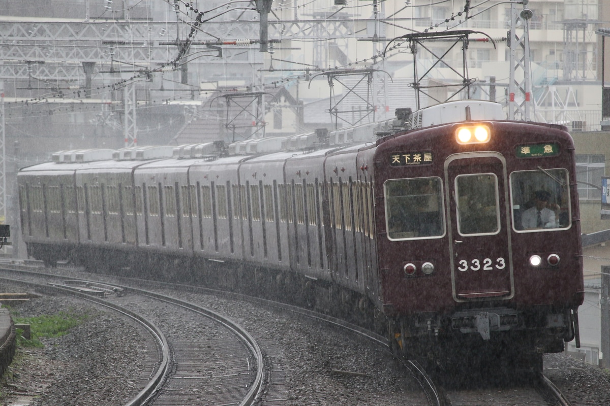 阪急電鉄 正雀車庫 3300系 3323F