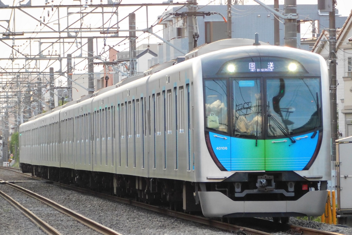 西武鉄道 小手指車両基地 40000系 40106F