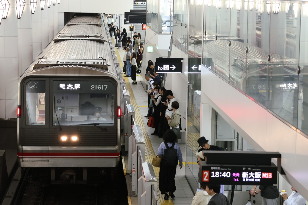 大阪市高速電気軌道 中百舌鳥検車場 21系 21617F