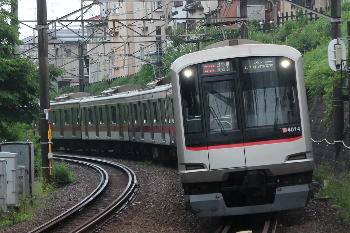 東急電鉄 元住吉検車区 5050系 4114f