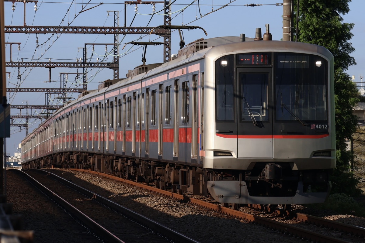東急電鉄 元住吉検車区 5050系 4112F