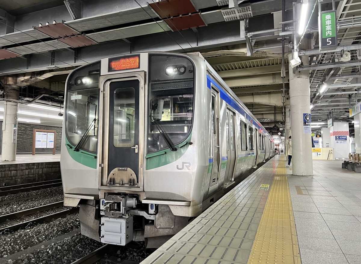 JR東日本 仙台車両センター E721系 P-501編成