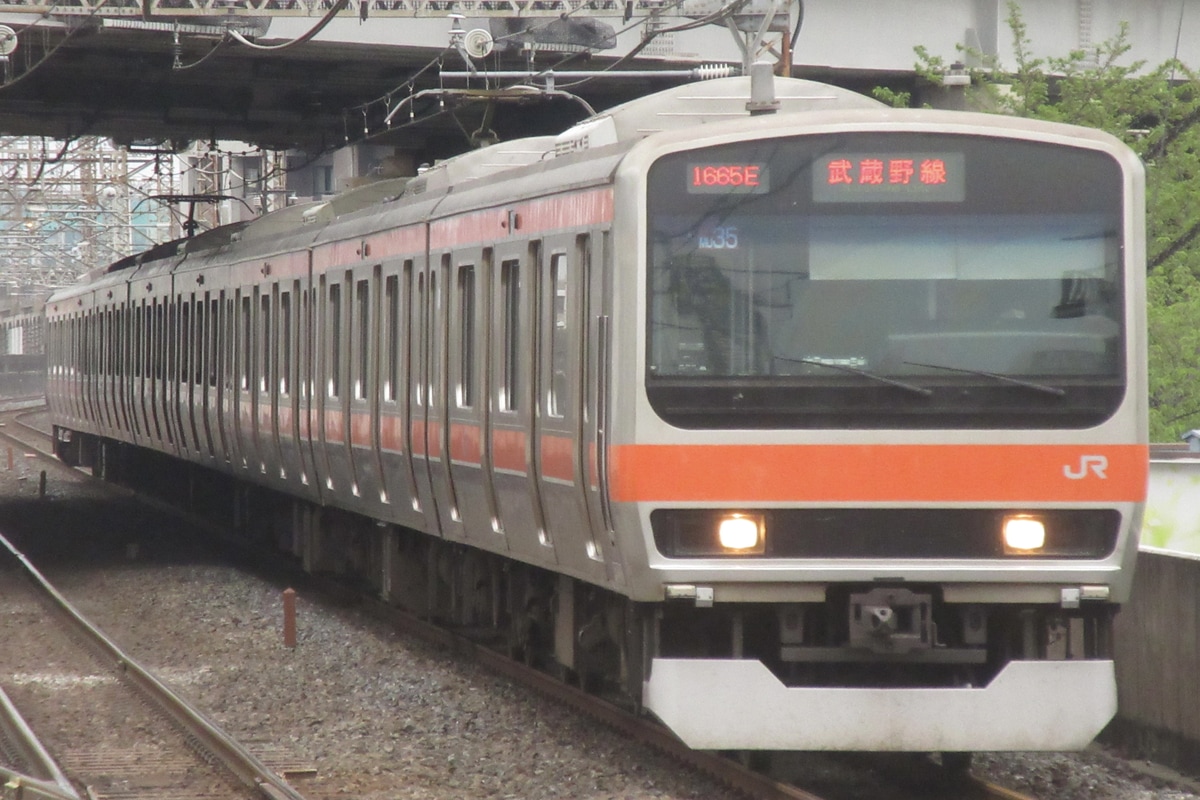 JR東日本 京葉車両センター E231系 ケヨMU35編成