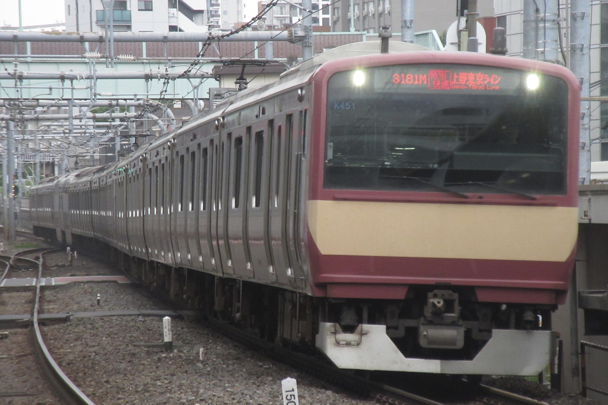 JR東日本 勝田車両センター E531系 カツK451編成