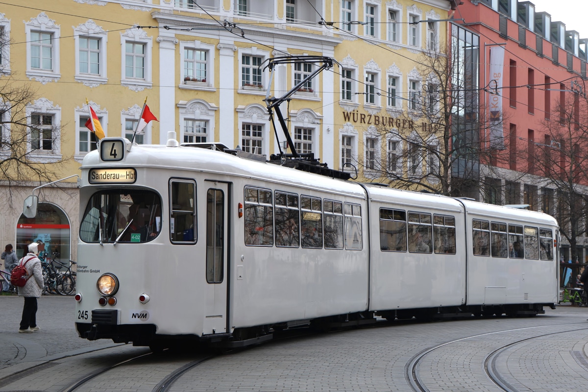 Verkehrsverbund Mainfranken  GTW-D8 245
