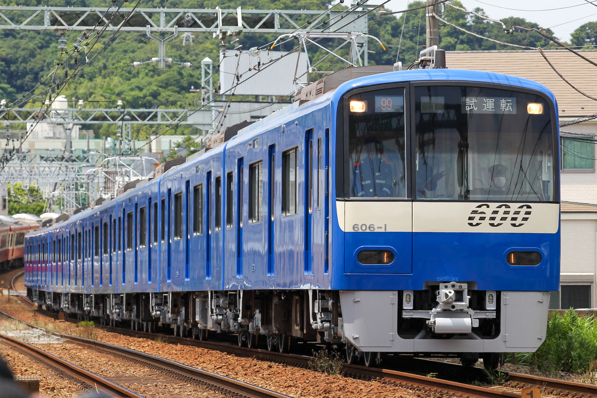 京急電鉄 車両管理区 600形 606F