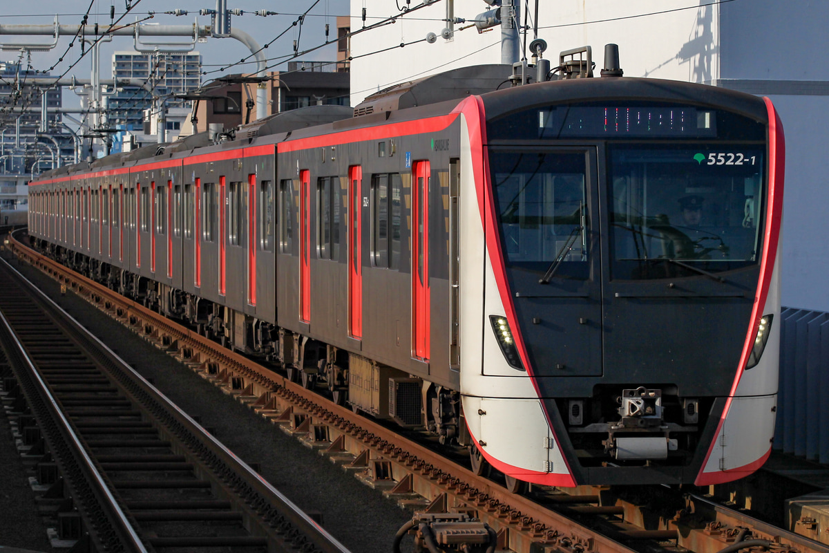 東京都交通局 馬込検車場 5500形 5522F