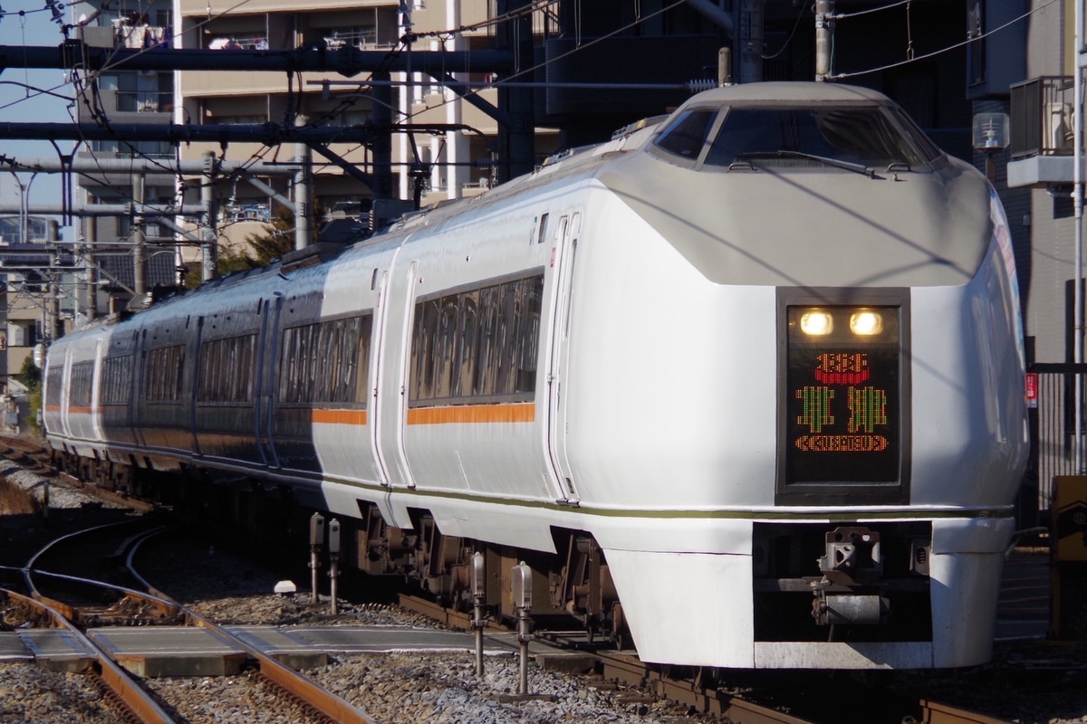 JR東日本 大宮総合車両センター本区 651系 OM205編成