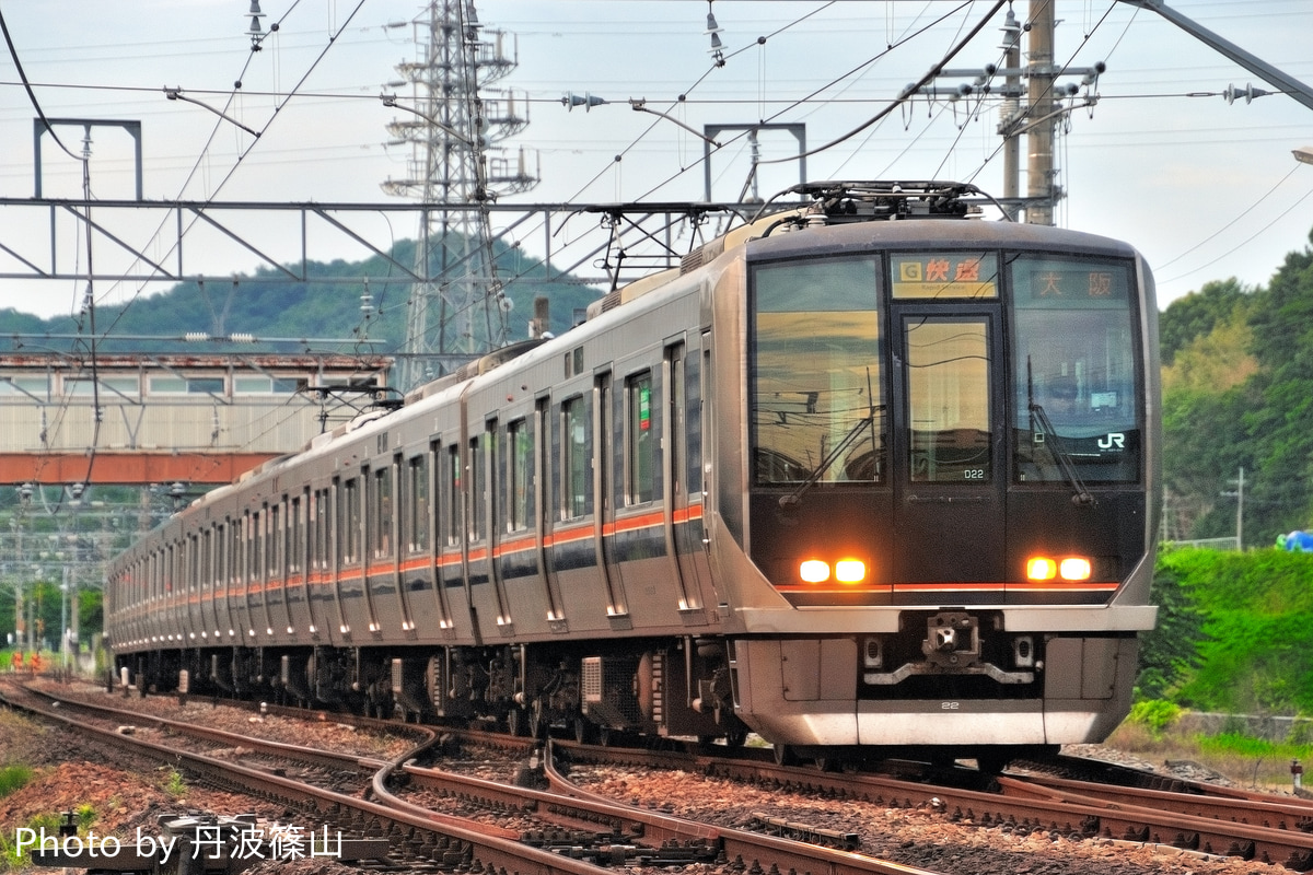 JR西日本 網干総合車両所明石支所 321系 D22編成