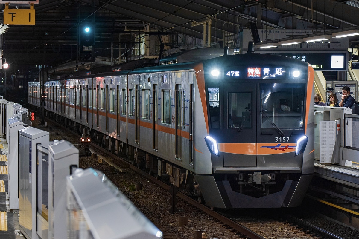 京成電鉄 高砂検車区 3100形 3157編成