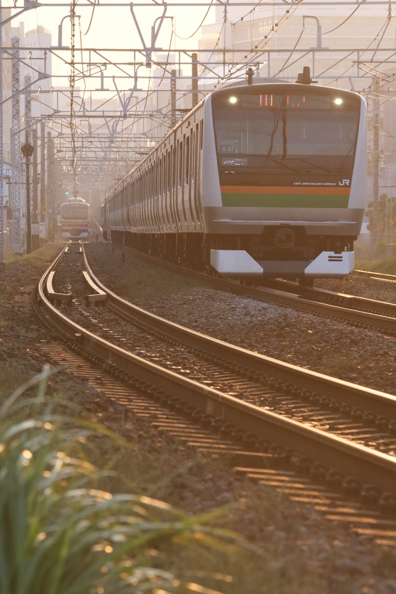 JR東日本 国府津車両センター E233系 E-57編成