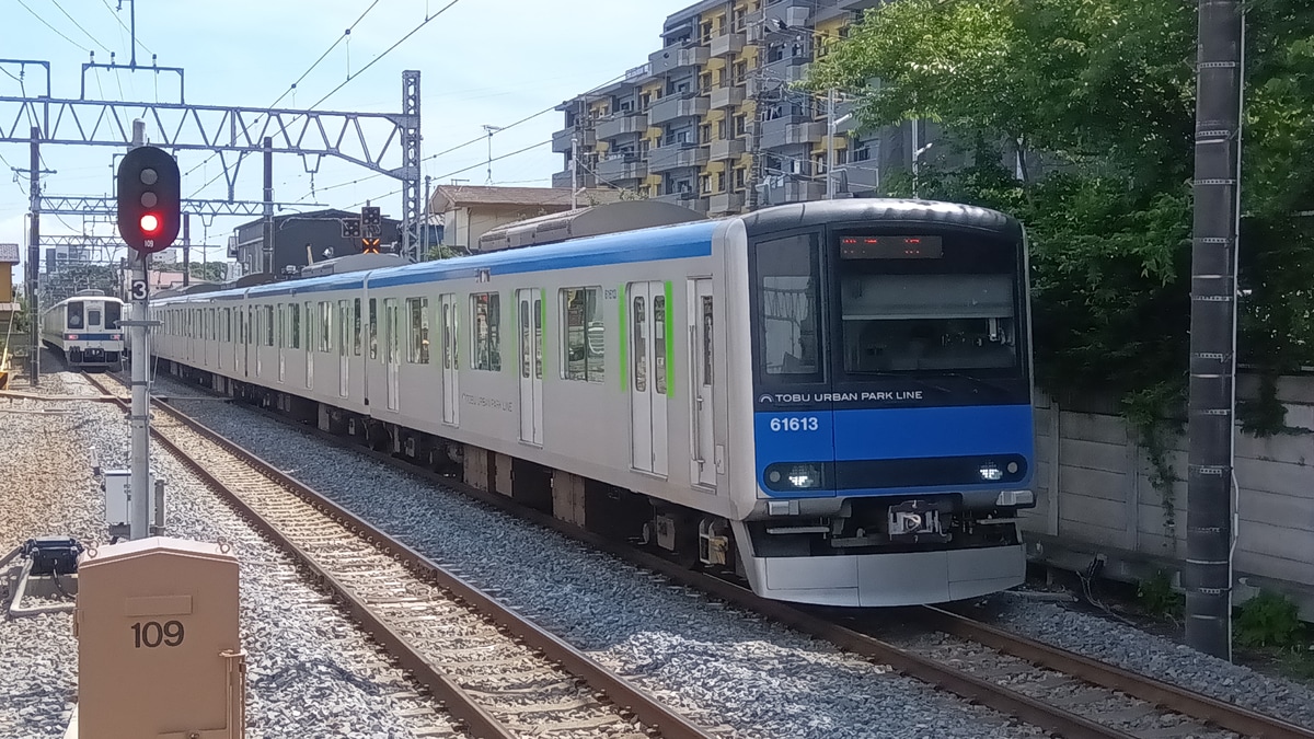 東武鉄道 南栗橋車両管区七光台支所 60000系 61613F
