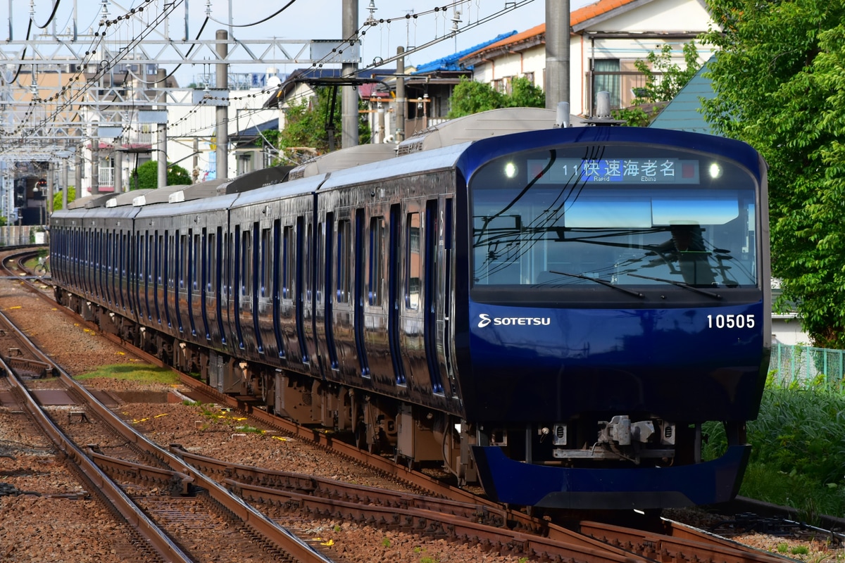 相模鉄道 かしわ台車両センター 10000系 10705F