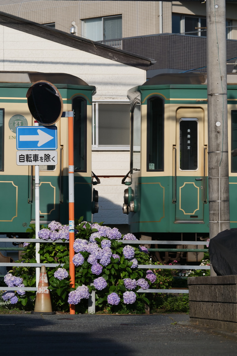 江ノ島電鉄 極楽寺検車区 20形 