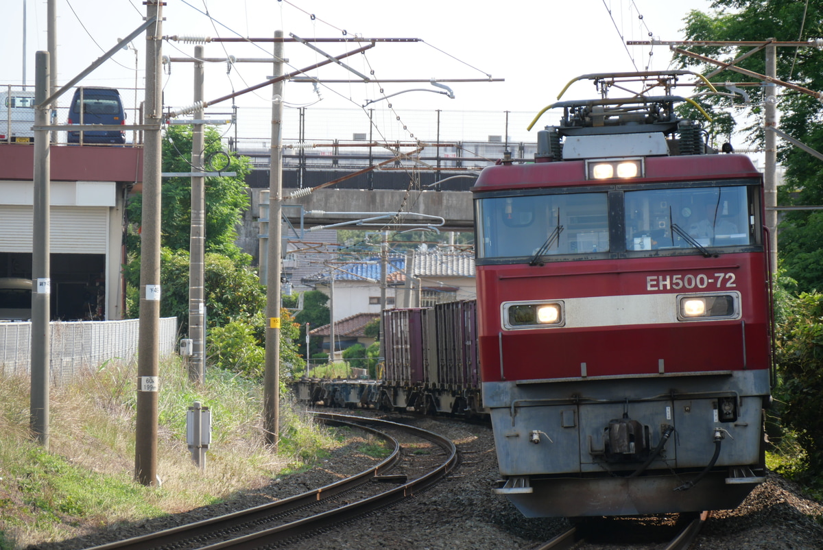 JR九州 門司機関区 EH500 72