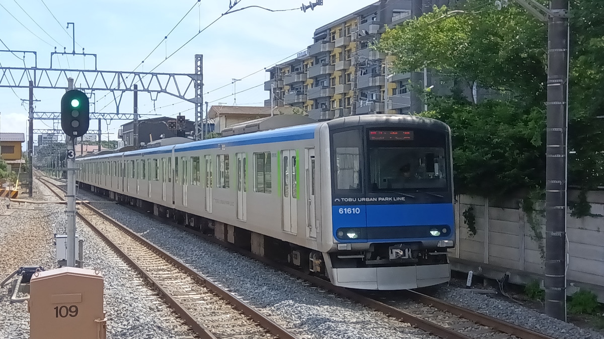 東武鉄道 南栗橋車両管区七光台支所 60000系 61610F